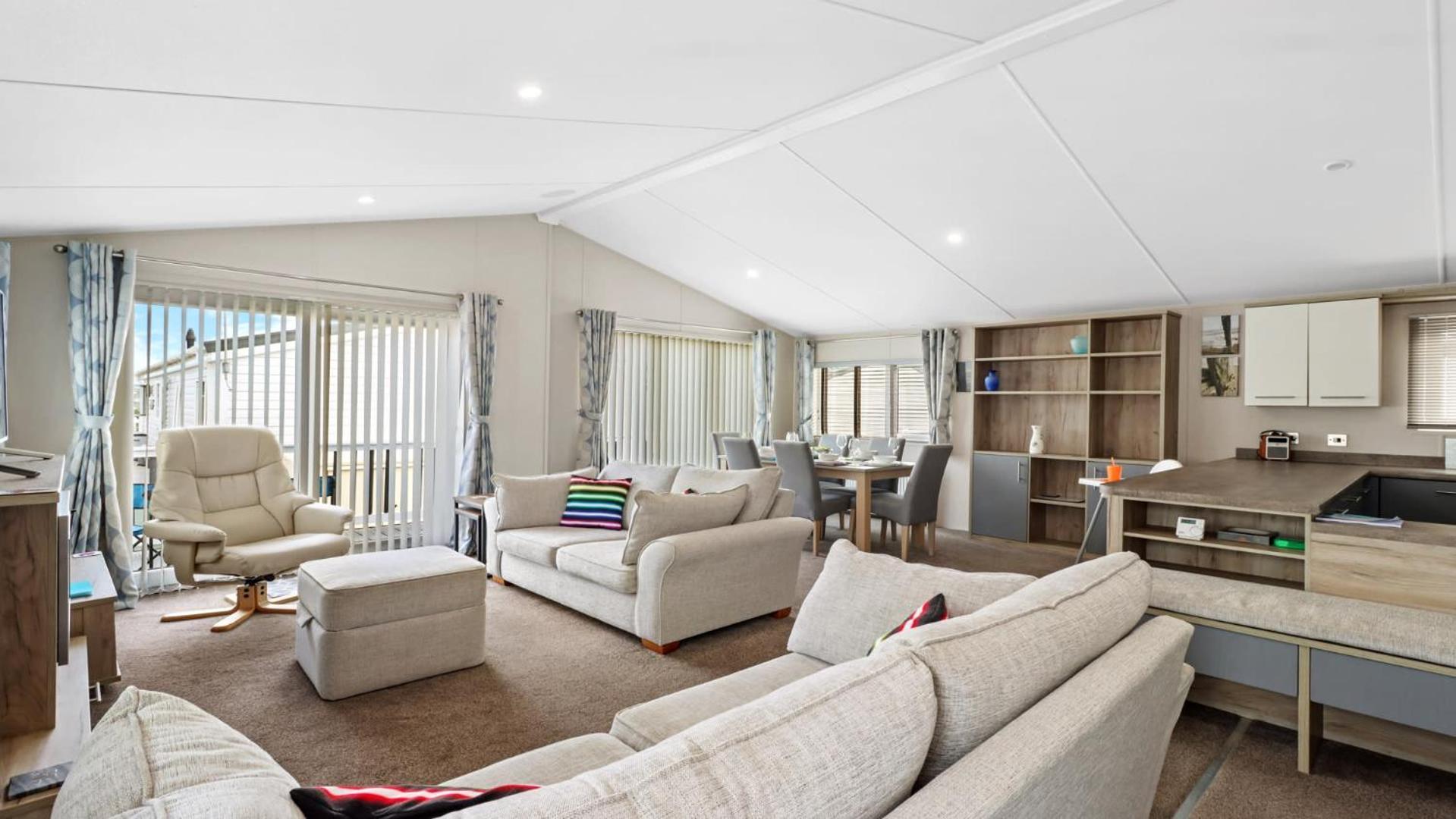 33 Beach Retreat Lodge Pevensey Bay Holiday Park Exteriör bild